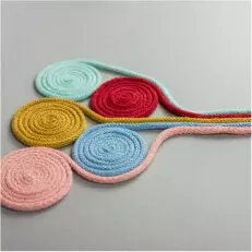 Bobbiny cotton cord colour options